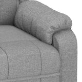 Stand up Massage Chair Light Grey Fabric - Extra Image