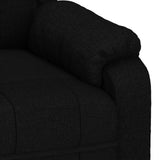 Stand up Massage Chair Black Fabric - Extra Image