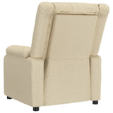 Stand up Massage Chair Cream Fabric