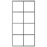 Sliding Door with Hardware Set 102.5x205 cm ESG Glass&Aluminium