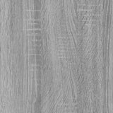 Bedside Cabinet Grey Sonoma 100x35x40 cm Engineered Wood - Top-Down View