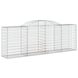 Arched Gabion Basket 300x50x100/120 cm Galvanised Iron