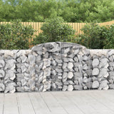Arched Gabion Basket 300x50x100/120 cm Galvanised Iron