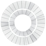 Gabion Fire Pit ? 50 cm Galvanised Iron
