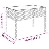 4 Piece Garden Lounge Set with Cushions Grey Poly Rattan