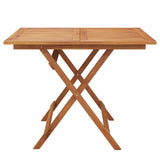 5 Piece Garden Dining Set Solid Wood Acacia