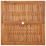 5 Piece Garden Dining Set Solid Wood Acacia