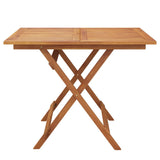5 Piece Garden Dining Set Solid Wood Acacia - Extra Image