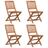 5 Piece Garden Dining Set Solid Wood Acacia
