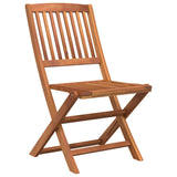 5 Piece Garden Dining Set Solid Wood Acacia - 45-Degree Angle