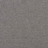 2-Seater Sofa with Pillows&Cushions Light Grey 140 cm Fabric - Rear View