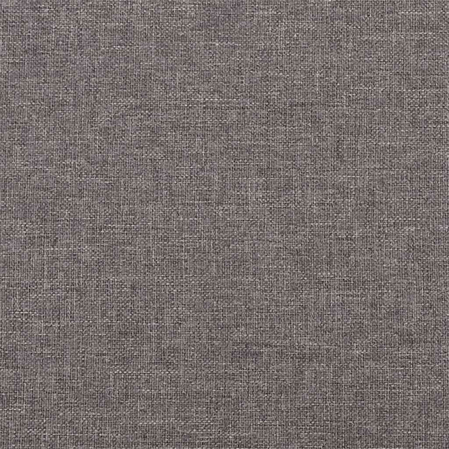 2-Seater Sofa with Pillows&Cushions Dark Grey 140 cm Fabric