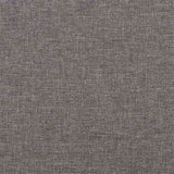 3-Seater Sofa with Pillows&Cushions Dark Grey 180 cm Fabric - Rear View