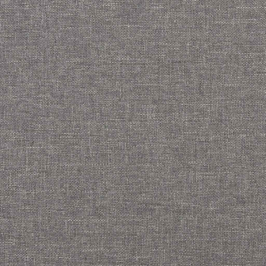 Sofa Chair with Footstool Light Grey 60 cm Fabric