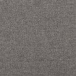 3-Seater Sofa with Footstool Dark Grey 210 cm Fabric