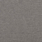 3-Seater Sofa with Footstool Light Grey 180 cm Fabric