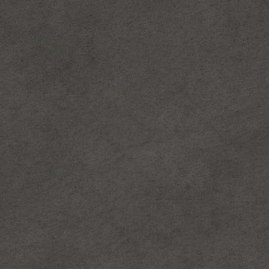 3-Seater Sofa with Footstool Dark Grey 180 cm Microfibre Fabric