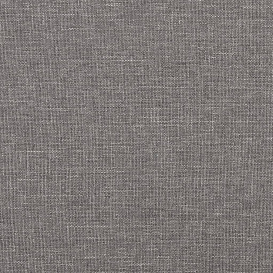 3 Piece Sofa Set with Throw Pillows&Cushions Light Grey Fabric