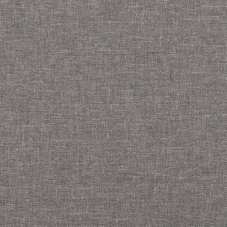 3 Piece Sofa Set with Throw Pillows&Cushions Light Grey Fabric