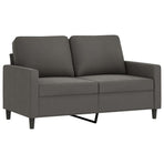 4 Piece Sofa Set with Cushions Dark Grey Velvet