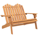3 Piece Adirondack Garden Lounge Set Solid Wood Acacia - 45-Degree Angle