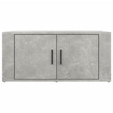 Coffee Table Concrete Grey 80x50x36 cm Engineered Wood - 45-Degree Angle