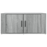 Coffee Table Grey Sonoma 80x50x36 cm Engineered Wood - 45-Degree Angle