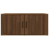 Coffee Table Brown Oak 80x50x36 cm Engineered Wood