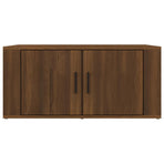 Coffee Table Brown Oak 80x50x36 cm Engineered Wood