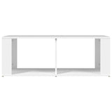 Coffee Table White 100x50x36 cm Engineered Wood