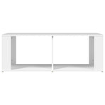 Coffee Table White 100x50x36 cm Engineered Wood