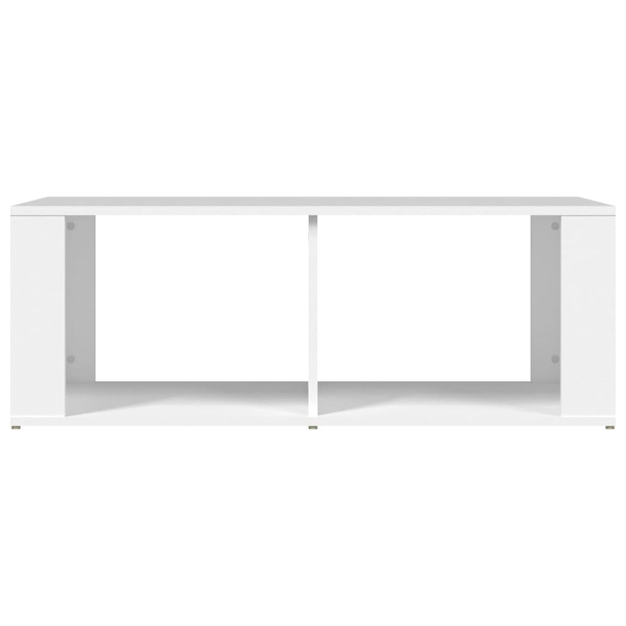 Coffee Table White 100x50x36 cm Engineered Wood