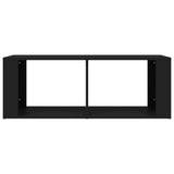 Coffee Table Black 100x50x36 cm Engineered Wood