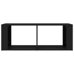 Coffee Table Black 100x50x36 cm Engineered Wood