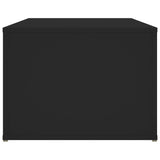 Coffee Table Black 100x50x36 cm Engineered Wood
