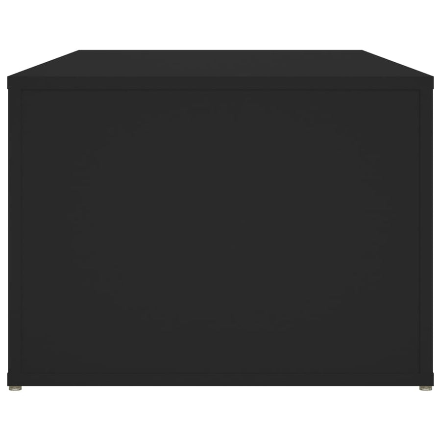 Coffee Table Black 100x50x36 cm Engineered Wood