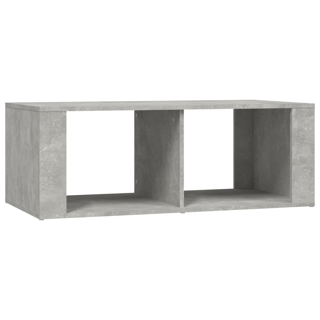 Coffee Table Concrete Grey 100x50x36 cm Engineered Wood
