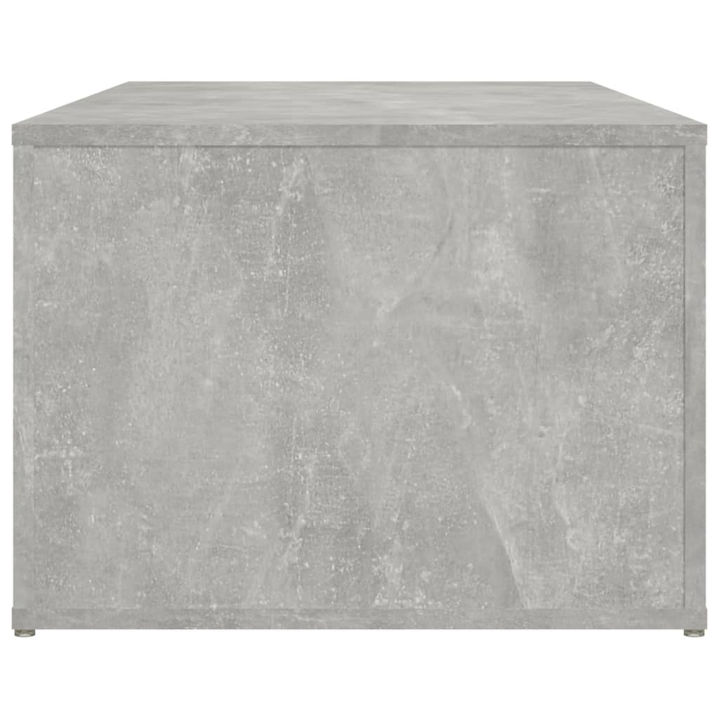 Coffee Table Concrete Grey 100x50x36 cm Engineered Wood