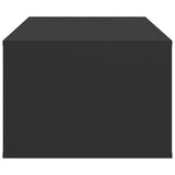 Coffee Table Black 100x50.5x35 cm Engineered Wood - Low Angle