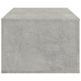 Coffee Table Concrete Grey 100x50.5x35 cm Engineered Wood - Low Angle