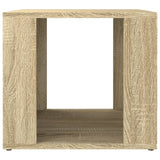 Bedside Table Sonoma Oak 41x40x36 cm Engineered Wood - 45-Degree Angle