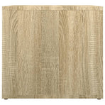 Bedside Table Sonoma Oak 41x40x36 cm Engineered Wood