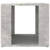 Bedside Table Concrete Grey 41x40x36 cm Engineered Wood