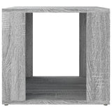 Bedside Table Grey Sonoma 41x40x36 cm Engineered Wood - 45-Degree Angle