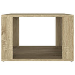 Bedside Table Sonoma Oak 57x55x36 cm Engineered Wood