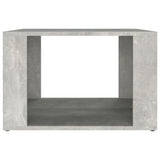 Bedside Table Concrete Grey 57x55x36 cm Engineered Wood