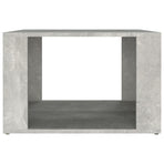 Bedside Table Concrete Grey 57x55x36 cm Engineered Wood