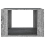 Bedside Table Grey Sonoma 57x55x36 cm Engineered Wood - 45-Degree Angle
