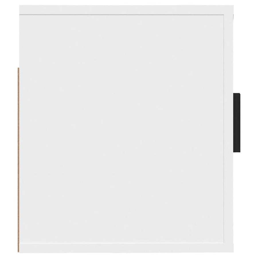 Wall Mounted TV Cabinet White 57x34.5x40 cm