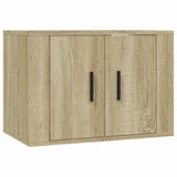 Wall Mounted TV Cabinet Sonoma Oak 57x34.5x40 cm